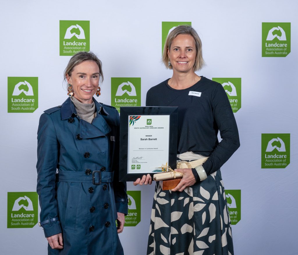 Sarah Barrett - SA Women in Landcare Award