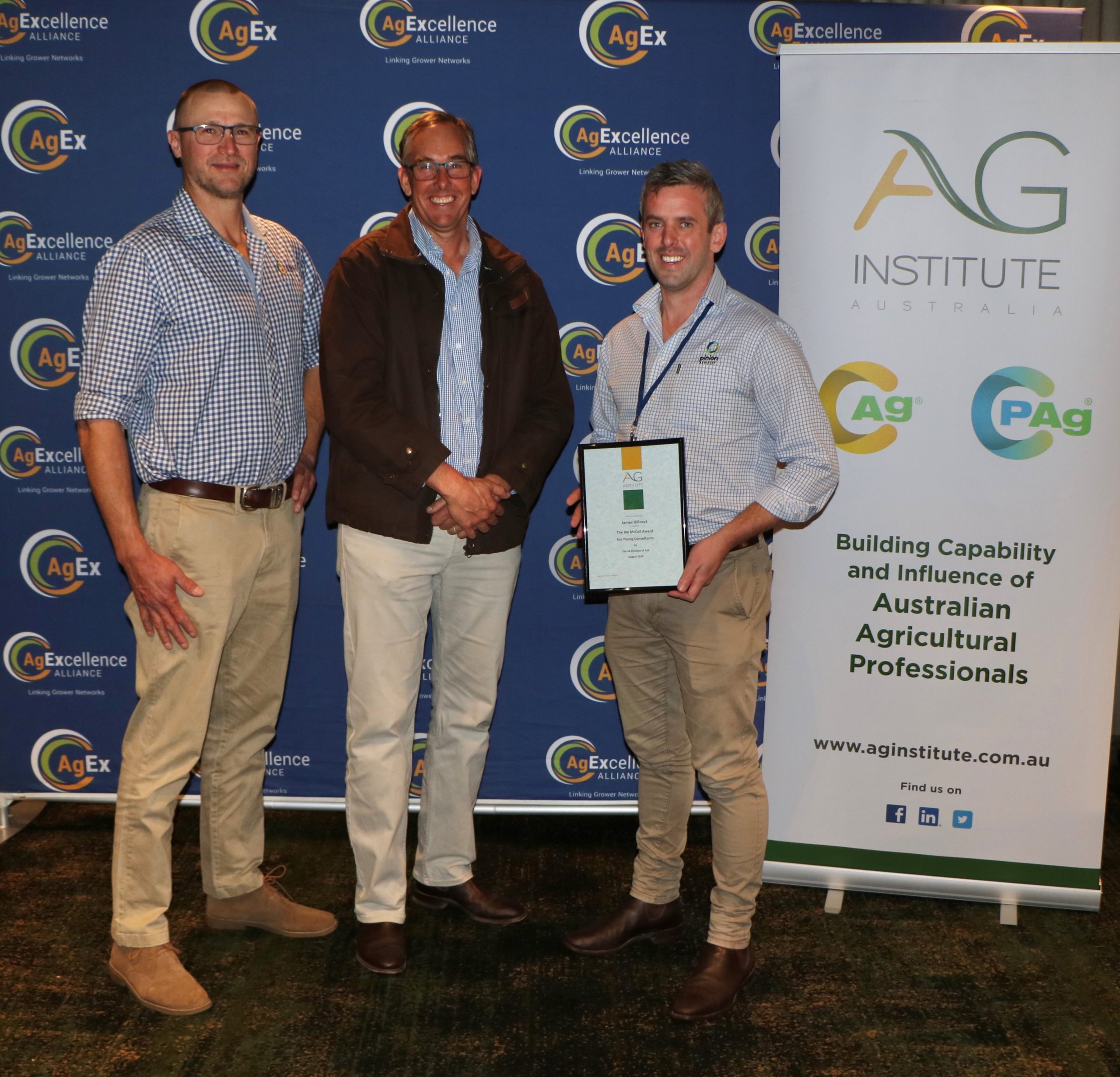 James Hillcoat AG Institute Award